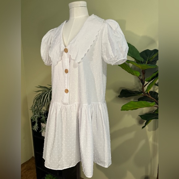 Zara Textured Mini Dress - Picture 2 of 8